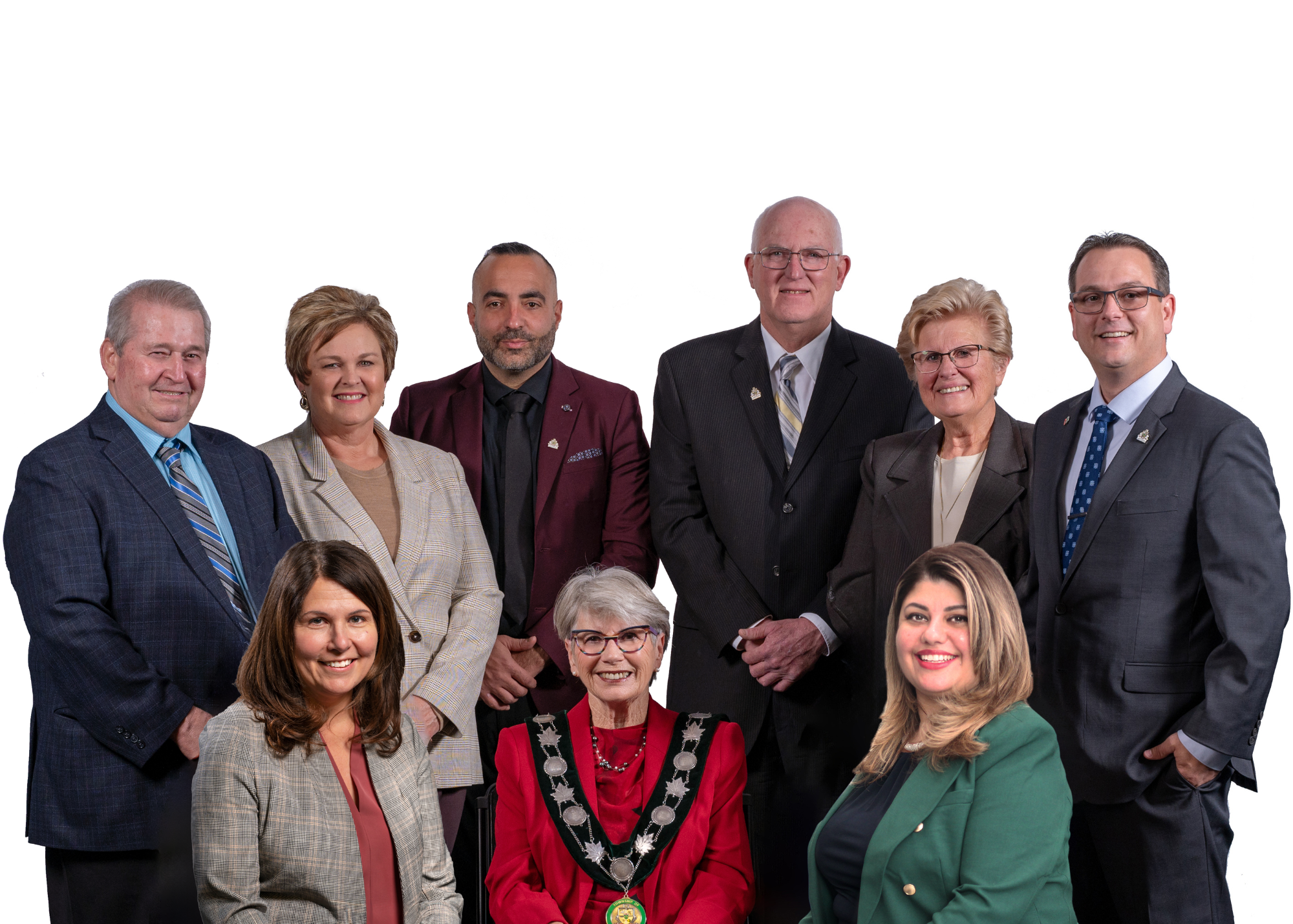 West Lincoln Mayor and Councillors with Interim CAO and Interim Clerk