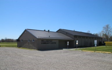 Front of Wellandport Community Centre